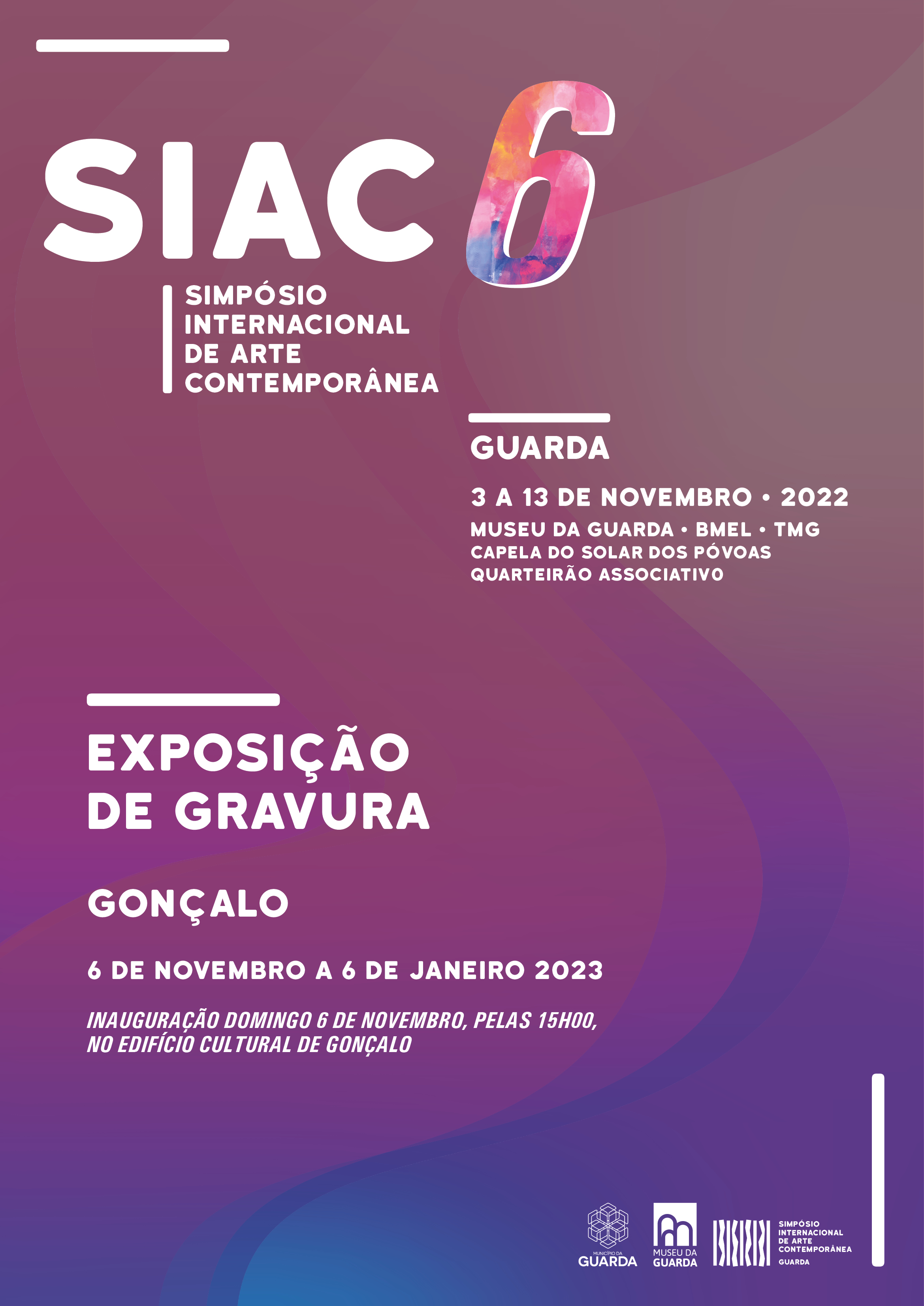 Imagem SIAC 6 - EXPOSIÇÃO EDIFICIO CULTURAL DE GONÇALO, DIA 06 DE NOVEMBRO, A PARTIR DAS 14:40H