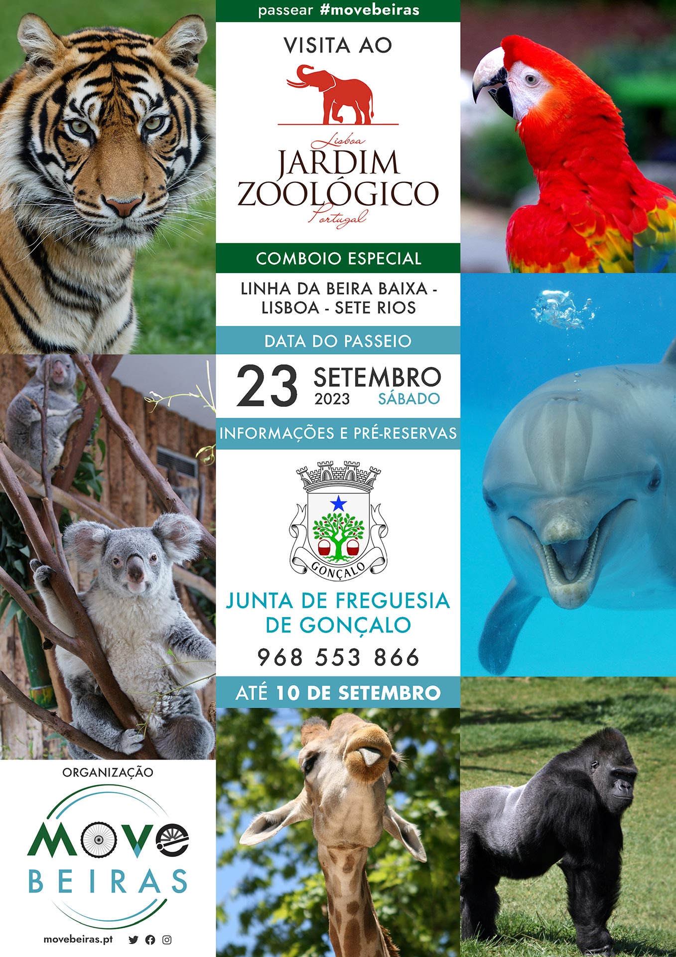Imagem Visita ao Jardim Zoológico de Lisboa - 23 de setembro de 2023
