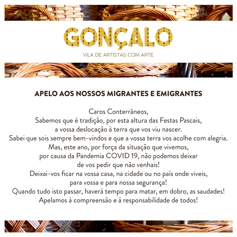 Imagem Apelo a migrantes e emigrantes